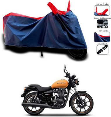 SEBONGO Waterproof Two Wheeler Cover for Royal Enfield(Red, Blue)