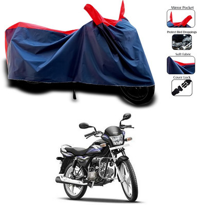 SEBONGO Waterproof Two Wheeler Cover for Hero(Red)