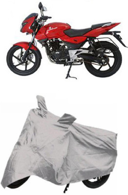 RPSENTTERPR Waterproof Two Wheeler Cover for Bajaj(Pulsar 200 NS DTS-i, Silver)
