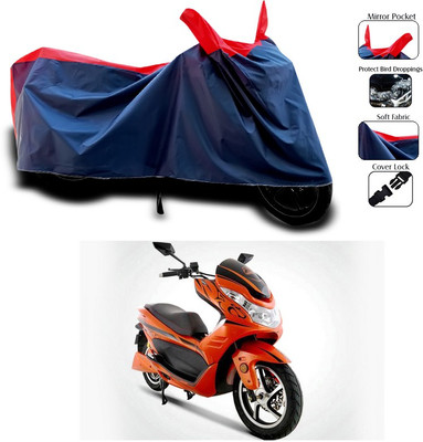 SEBONGO Waterproof Two Wheeler Cover for Okinawa(Red)