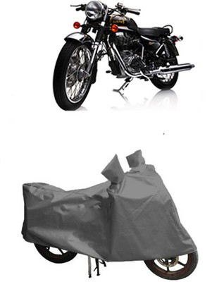 RPSENTTERPR Two Wheeler Cover for Royal Enfield(Thunderbird 350, Grey)