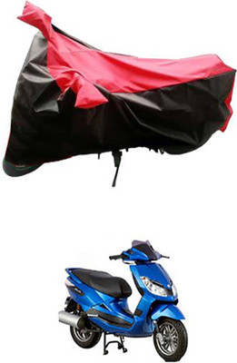 Blossom Trendz Two Wheeler Cover for Bajaj(Sunny, Red, Black)