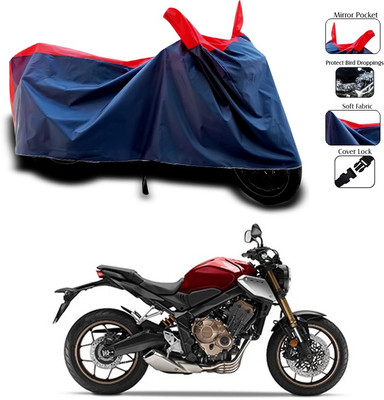 SEBONGO Waterproof Two Wheeler Cover for Honda(Red, Blue)