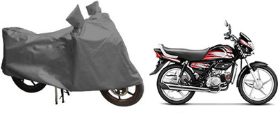 MOTOWORLD Waterproof Two Wheeler Cover for Hero(HF Deluxe, Grey)