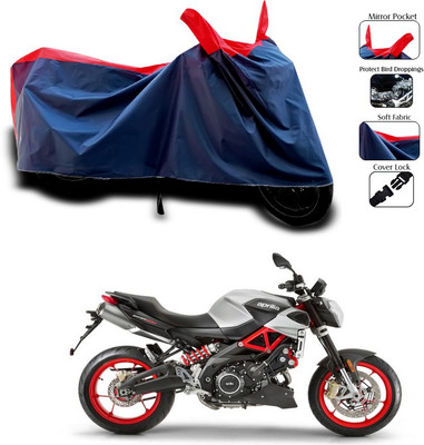 SEBONGO Waterproof Two Wheeler Cover for Aprilia(Red, Blue)