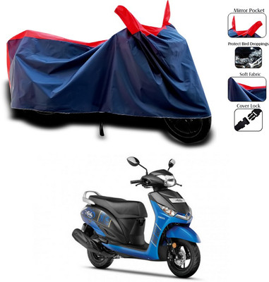 SEBONGO Waterproof Two Wheeler Cover for Yamaha(Red, Blue)