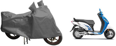 MOTOWORLD Waterproof Two Wheeler Cover for Honda(Activa i, Grey)