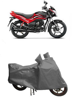 RPSENTTERPR Waterproof Two Wheeler Cover for Honda(Passion Xpro, Grey)