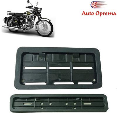 Auto Oprema Clc Chroe Bike Number Plate(Plastic 50 cm  x  15 cm)