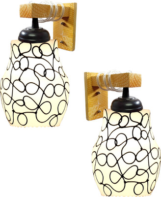 MRIYANGNI Pendant Wall Lamp Without Bulb(Pack of 2)