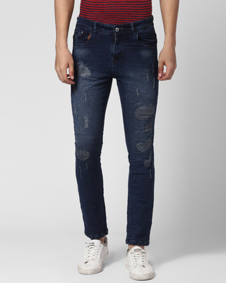 BUKKL Slim Men Blue Jeans