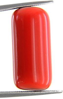 Aanya Jewels 5.25 Ratti Natural Italian Red Coral (MOONGA/ Munga Stone Gemstone Coral Stone