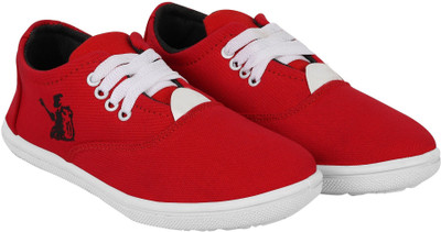 KRAVEN Casuals For Men(Red , 8)