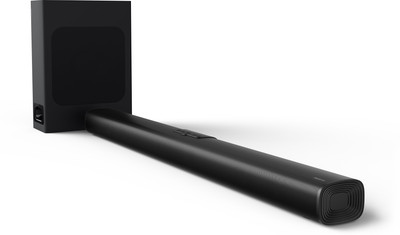 realme RMV2002 100 W Bluetooth Soundbar(Black, 2.1 Channel)
