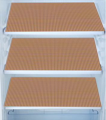 E-Retailer Fridge Mat(Width: 29 cm, Brown)