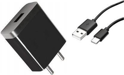 Webilla Wall Charger Accessory Combo for Realme 8(Black)