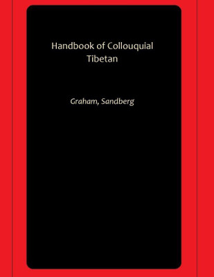 Handbook of Collouquial Tibetan(Paperback, Graham, Sandberg)