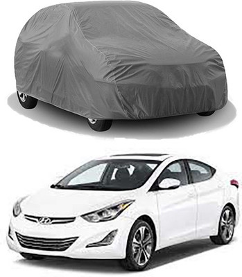 RAIN SPOOF Car Cover For Hyundai Elantra (Without Mirror Pockets)(Grey)