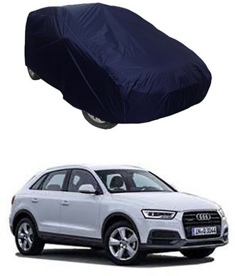 MotohunK Car Cover For Audi Q3 (Without Mirror Pockets)(Blue)