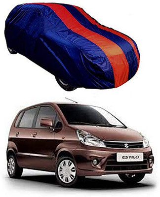 RAIN SPOOF Car Cover For Maruti Suzuki Zen Estilo (Without Mirror Pockets)(Red, Blue)