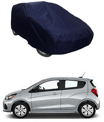 RAIN SPOOF Car Cover For Chevrolet Spark (Without Mirror Pockets)(Blue)