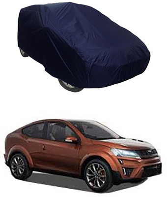 MotohunK Car Cover For Mahindra Universal For Car (Without Mirror Pockets)(Blue)