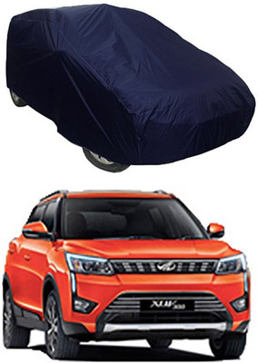 MotohunK Car Cover For Mahindra Universal For Car (Without Mirror Pockets)(Blue)