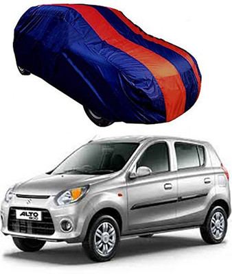 RAIN SPOOF Car Cover For Maruti Suzuki Alto 800 (Without Mirror Pockets)(Red, Blue)