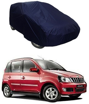 MotohunK Car Cover For Mahindra Quanto (Without Mirror Pockets)(Blue)