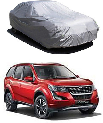 MotohunK Car Cover For Mahindra XUV 500 (Without Mirror Pockets)(Silver)