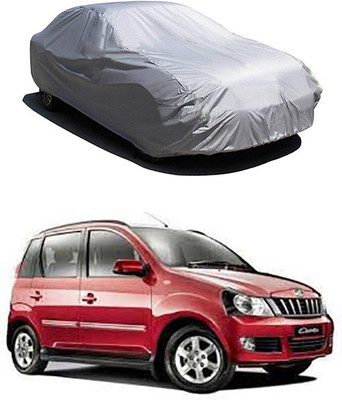 RAIN SPOOF Car Cover For Mahindra Quanto (Without Mirror Pockets)(Silver)