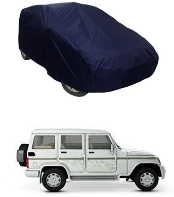 RAIN SPOOF Car Cover For Mahindra Bolero (Without Mirror Pockets)(Blue)