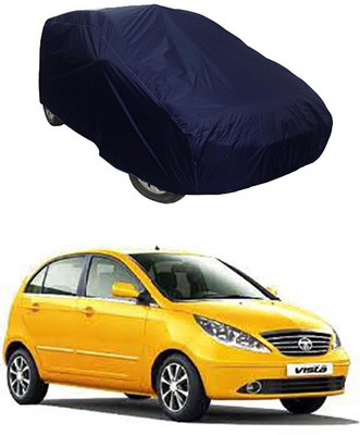 RAIN SPOOF Car Cover For Tata Vista Tech (Without Mirror Pockets)(Blue)