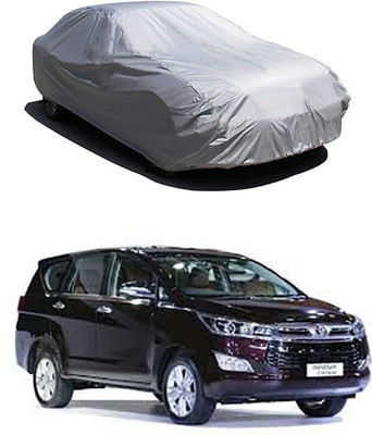 RAIN SPOOF Car Cover For Toyota Innova Crysta (Without Mirror Pockets)(Silver)