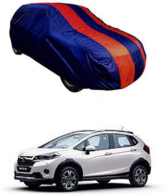 RAIN SPOOF Car Cover For Honda WRV (Without Mirror Pockets)(Red, Blue)