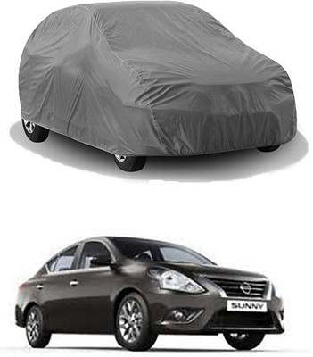 RAIN SPOOF Car Cover For Nissan Sunny (Without Mirror Pockets)(Grey)