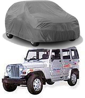 RAIN SPOOF Car Cover For Mahindra Marshal (Without Mirror Pockets)(Grey)