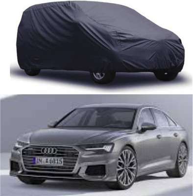 Atist Car Cover For Audi A6 (Without Mirror Pockets)(Grey)