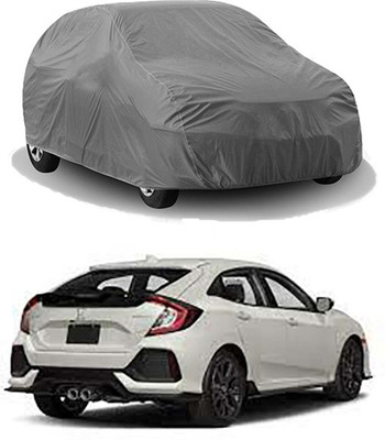 MotohunK Car Cover For Honda Civic (Without Mirror Pockets)(Grey)