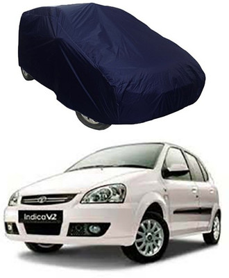 RAIN SPOOF Car Cover For Tata Indica V2 (Without Mirror Pockets)(Blue)