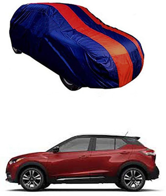 RAIN SPOOF Car Cover For Nissan Kicks (Without Mirror Pockets)(Red, Blue)