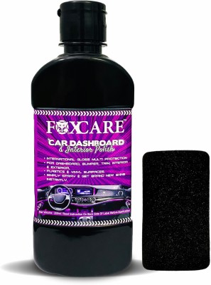 FOXCARE Liquid Car Polish for Dashboard, Leather, Exterior, Metal Parts(200 ml, Pack of 1)