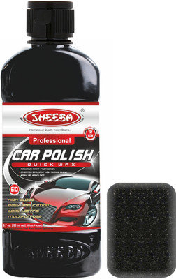 Sheeba Liquid Car Polish for Exterior, Metal Parts(200 ml)