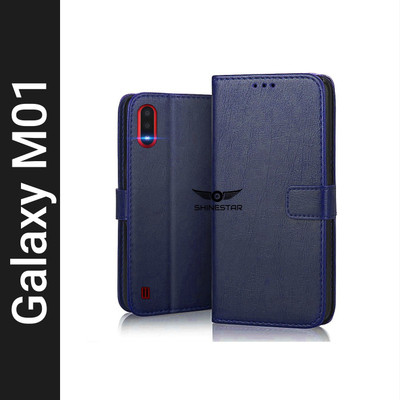 SHINESTAR. Back Cover for Samsung Galaxy M01(Blue, Pack of: 1)