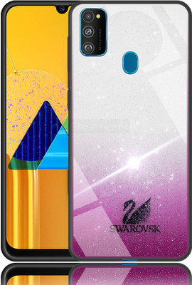 CASE CREATION Back Cover for Samsung M21 2020(White, 3D Case, Pack of: 1)