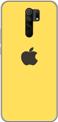 MADRE Back Cover for POCO M2(Yellow, Grip Case, Silicon, Pack of: 1)