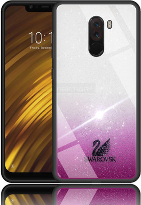 CASE CREATION Back Cover for POCO F1(White, 3D Case, Pack of: 1)