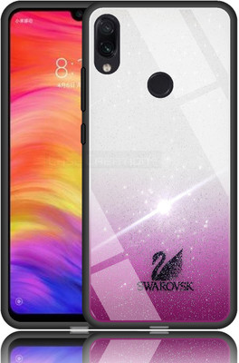 CASE CREATION Back Cover for Redmi Note 7(White, 3D Case, Pack of: 1)