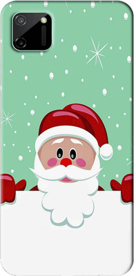 NDCOM Back Cover for Realme C11 Merry Cristmas Printed(Multicolor, Hard Case, Pack of: 1)