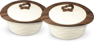 Trueware Pack of 2 Serve Casserole Set(1000 ml, 1500 ml)